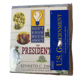 NWT U.S. Government Social Studies Literature Library Lakeshore Learning Books